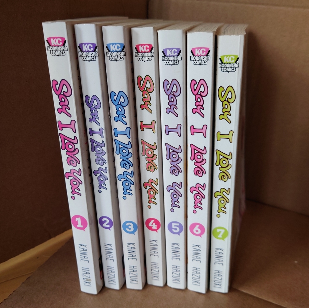 Manga series: Say I love you vol 1-7